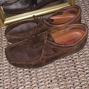 Clark’s Wallabees In Beeswax